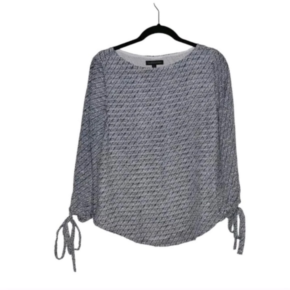 Banana Republic Tops - Banana Republic Blouse Womens Sz Small Tie Long Sleeve Lightweight